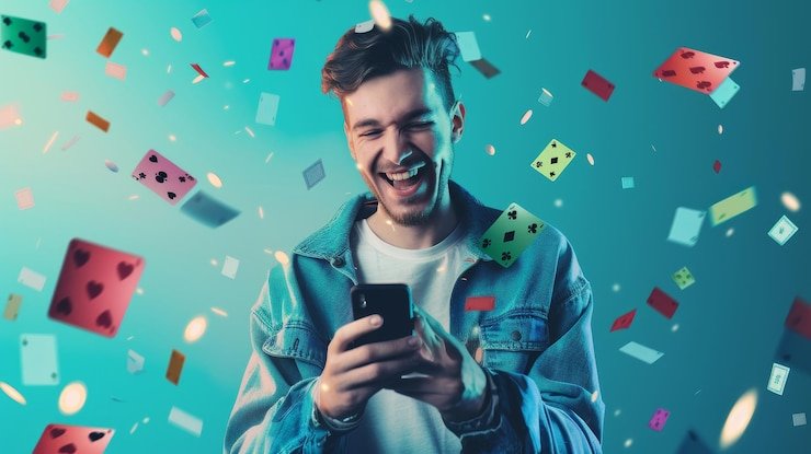 Pengguna mengakses FAQ dan layanan pelanggan melalui perangkat mobile dengan tampilan responsif